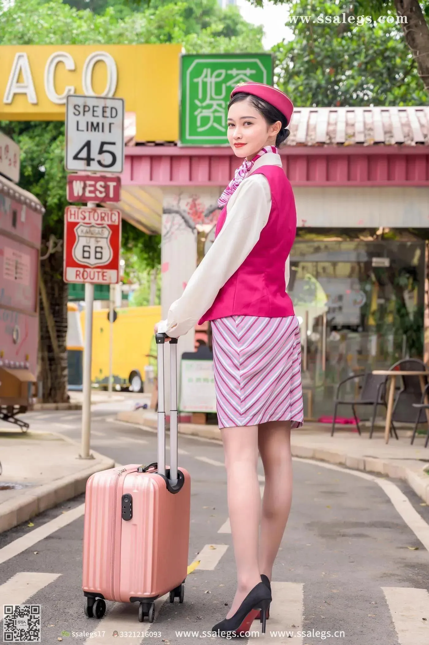 [SSA丝社]超清写真 NO.435 漫漫 她的空姐梦(上)[23] [41P]插图9